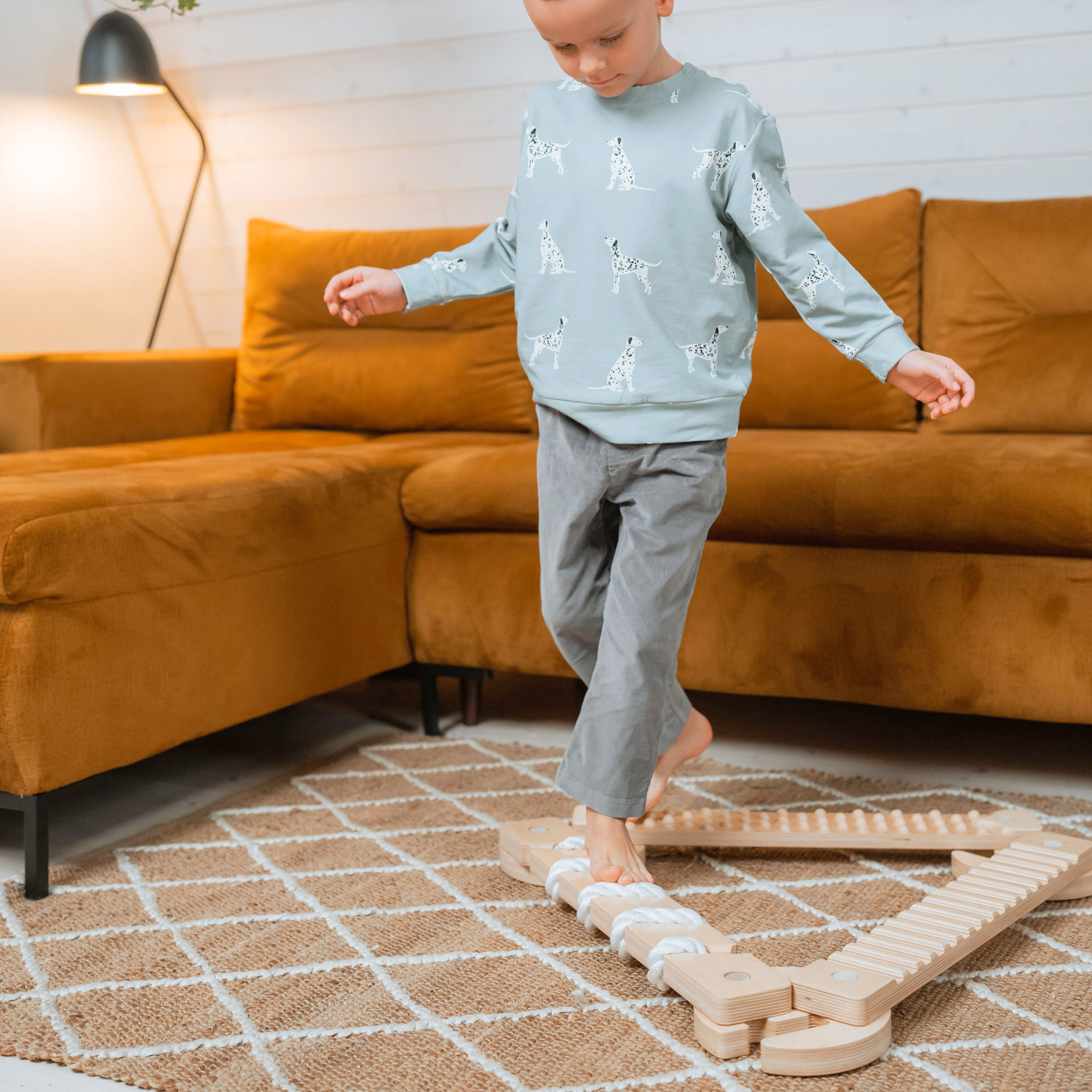 TipiToo® – Schwebebalken Set aus Holz mit 3 Elementen
