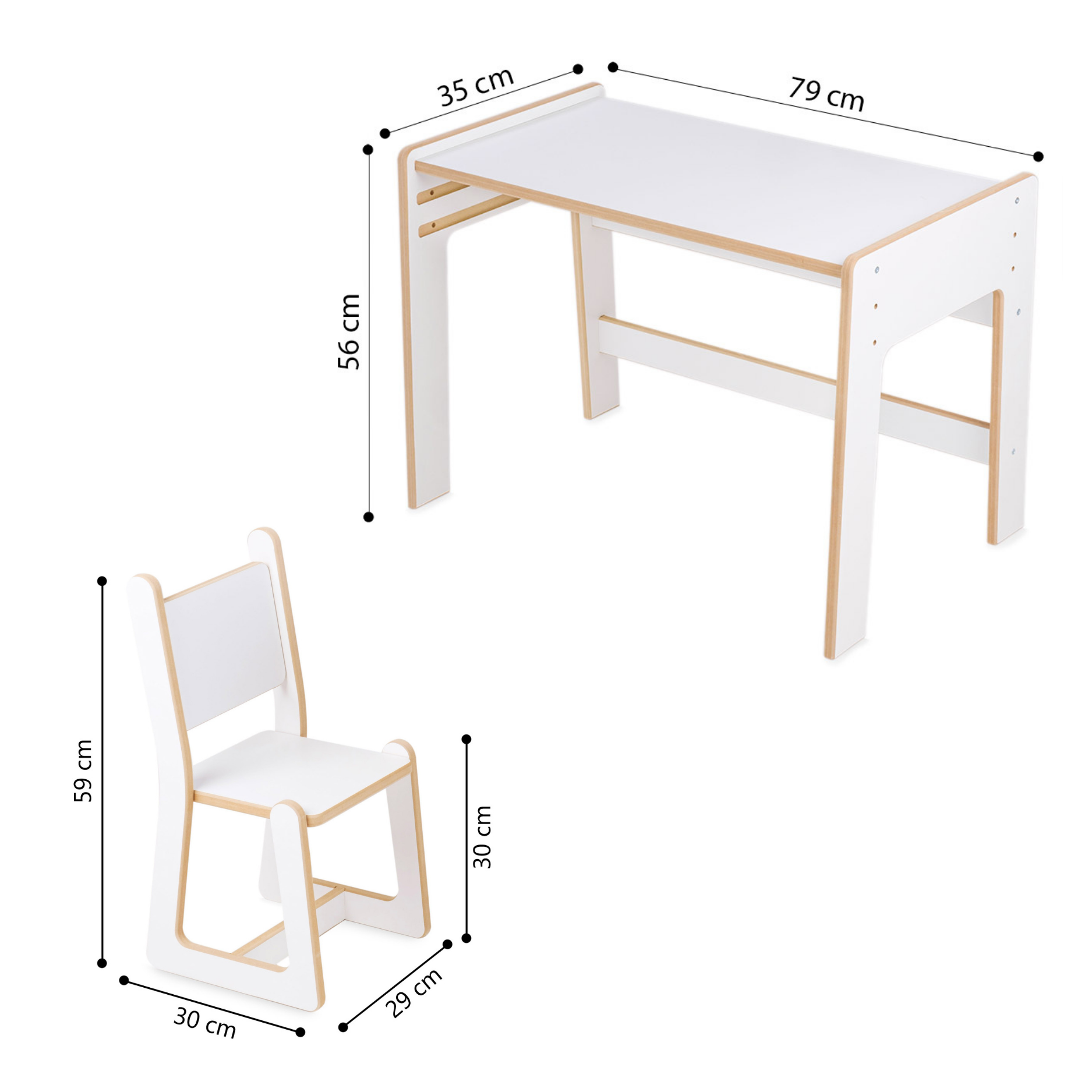 "Smart Work" Arbeitsplatz für Kinder, Montessori Design