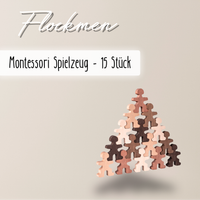 Flockmen® – Montessori Holzfiguren für kreatives Spielen