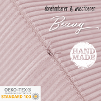 "Cozy Bloom" Sitzhocker 54x25cm