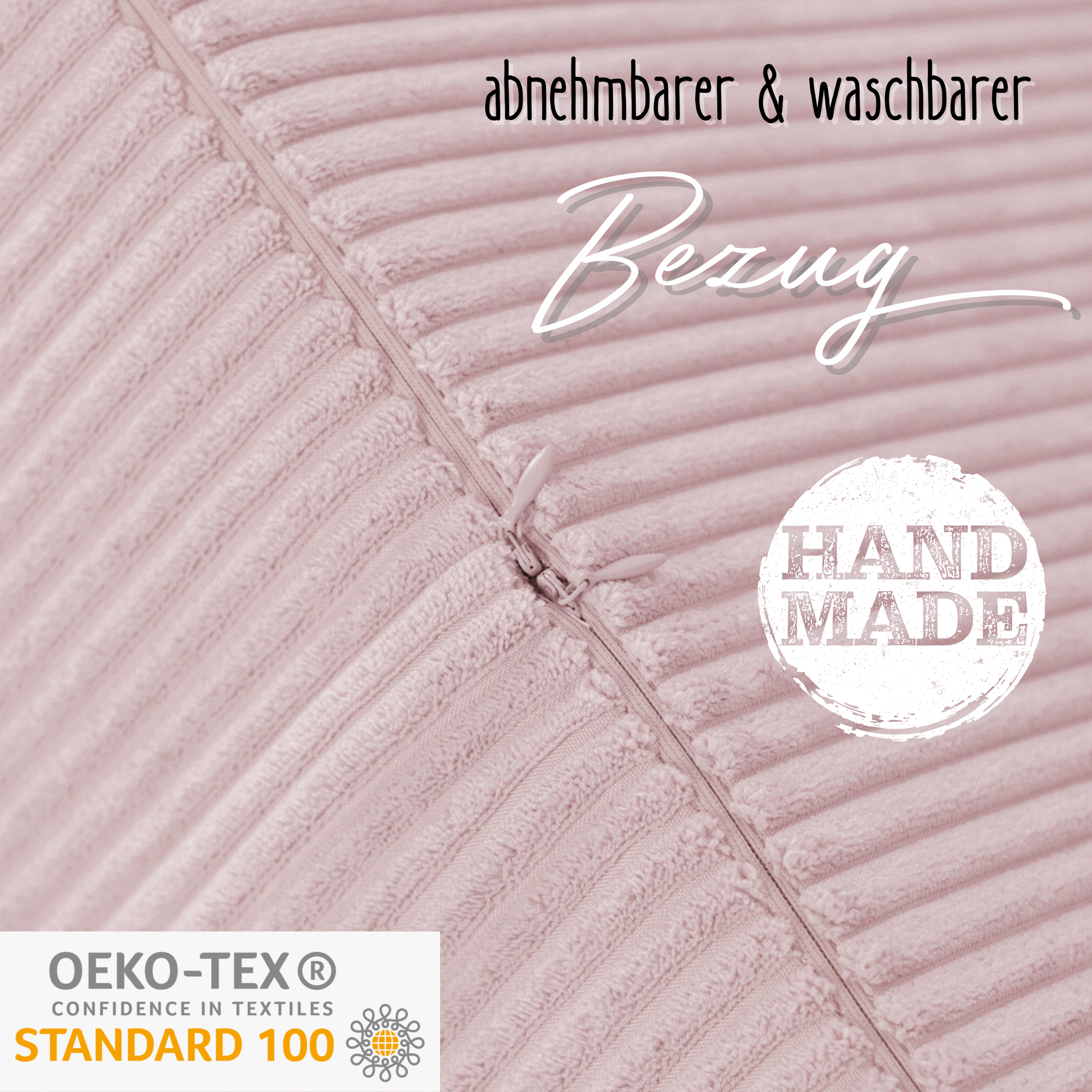 "Cozy Bloom" Sitzhocker 54x25cm