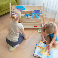 Montessori Bücherregal – Erweiterung für Kletterrahmen MOPITRI® & FIPITRI®