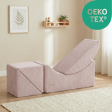 "Moon Lounger" Modularer Kinder-Chaiselongue 145×35×45cm