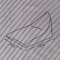 "Lazy Lounger" großer Sitzsack 120x80cm