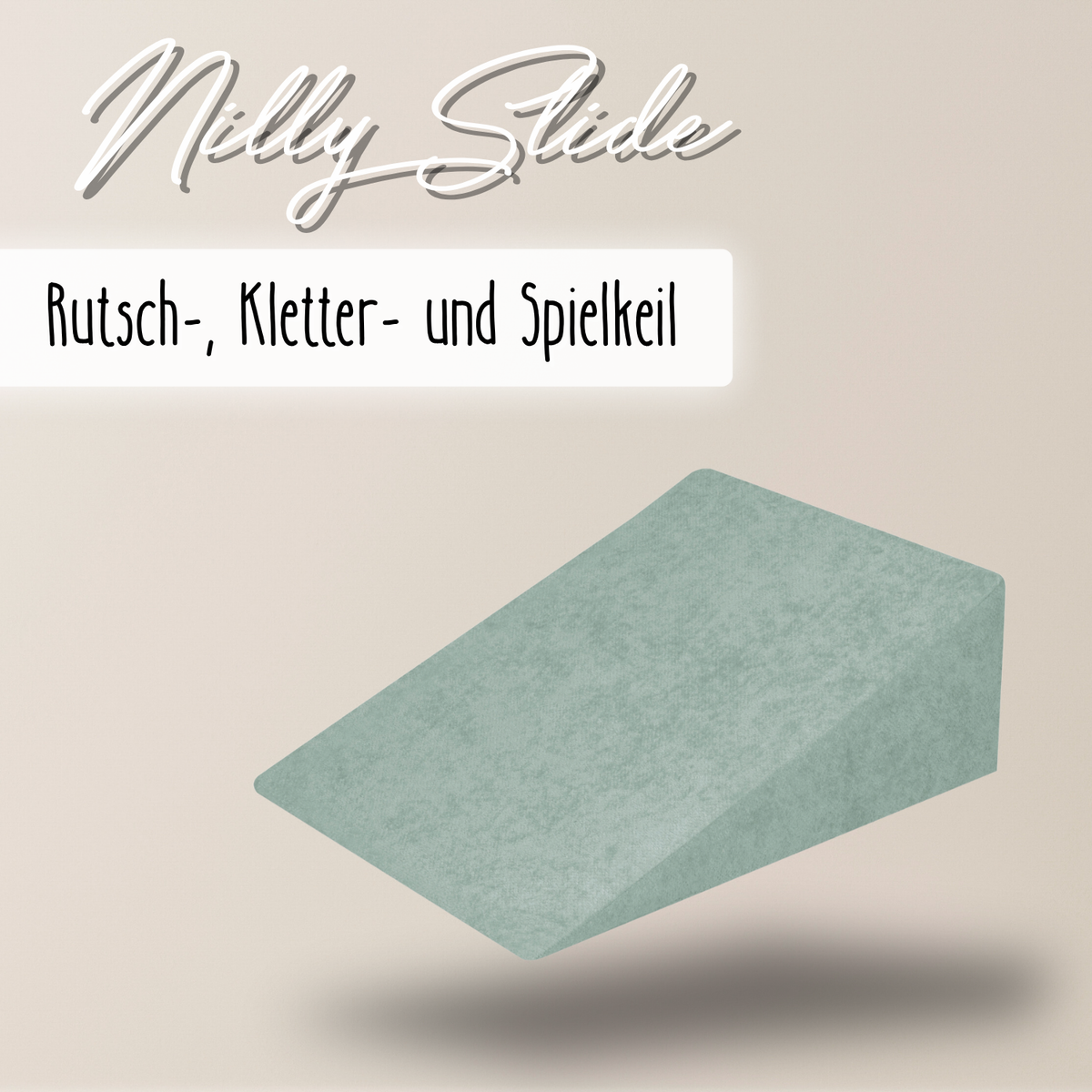 "Nilly Slide" Rutsch-, Kletter- und Spielkeil