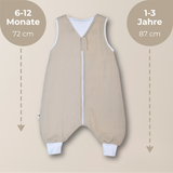 YappyBuzz Baby- und Kinderschlafsack mit Beinen