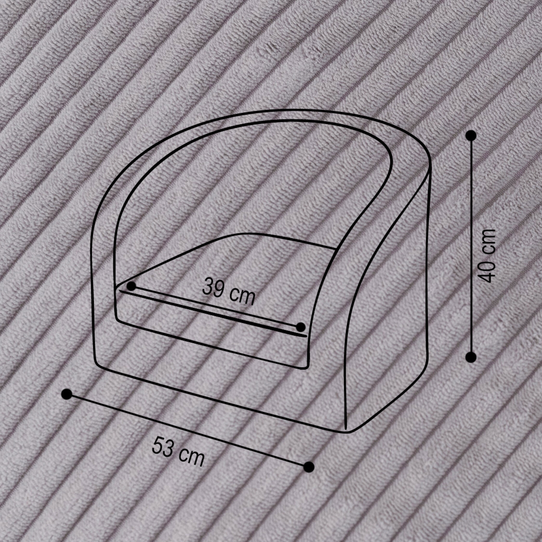 "Cuddle Chair" Kindersessel 53x40cm