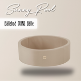 "Sunny Pool" wasserfestes Bällebad 90x30cm OHNE Bälle