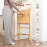STEP’n’FOLD® – Faltbarer Montessori Lernturm mit verstellbarer Höhe
