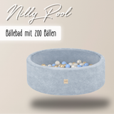 "Nilly Pool" Bällebad 90x30cm mit 200 Bällen