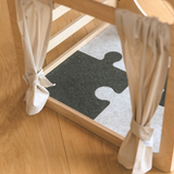 Filz-Puzzlematte aus recyceltem Material, 50x50 & 90x76cm