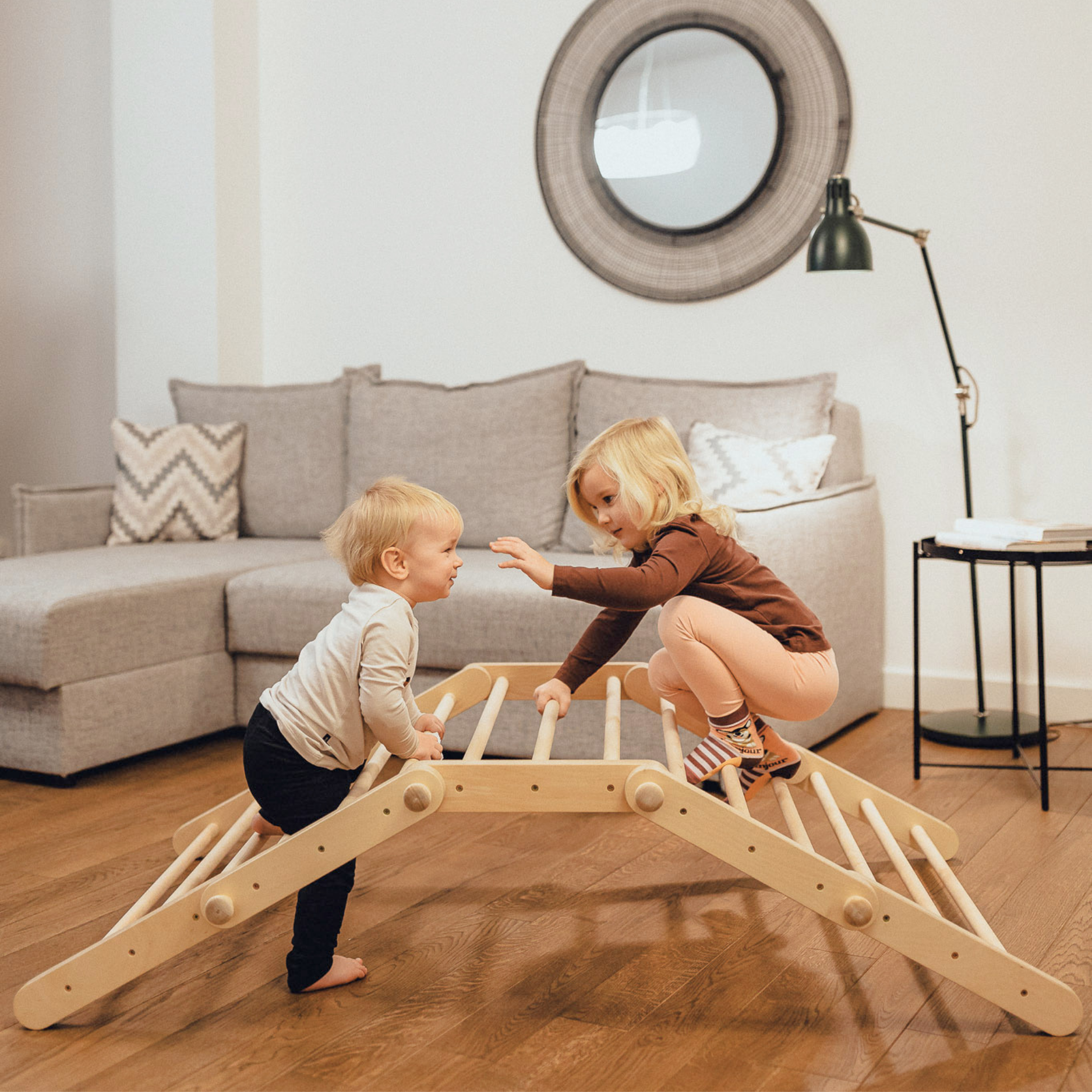 FIPITRI® – Modifizierbarer Montessori Kletterrahmen mit 5 Segmenten