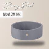 "Sunny Pool" wasserfestes Bällebad 90x30cm OHNE Bälle