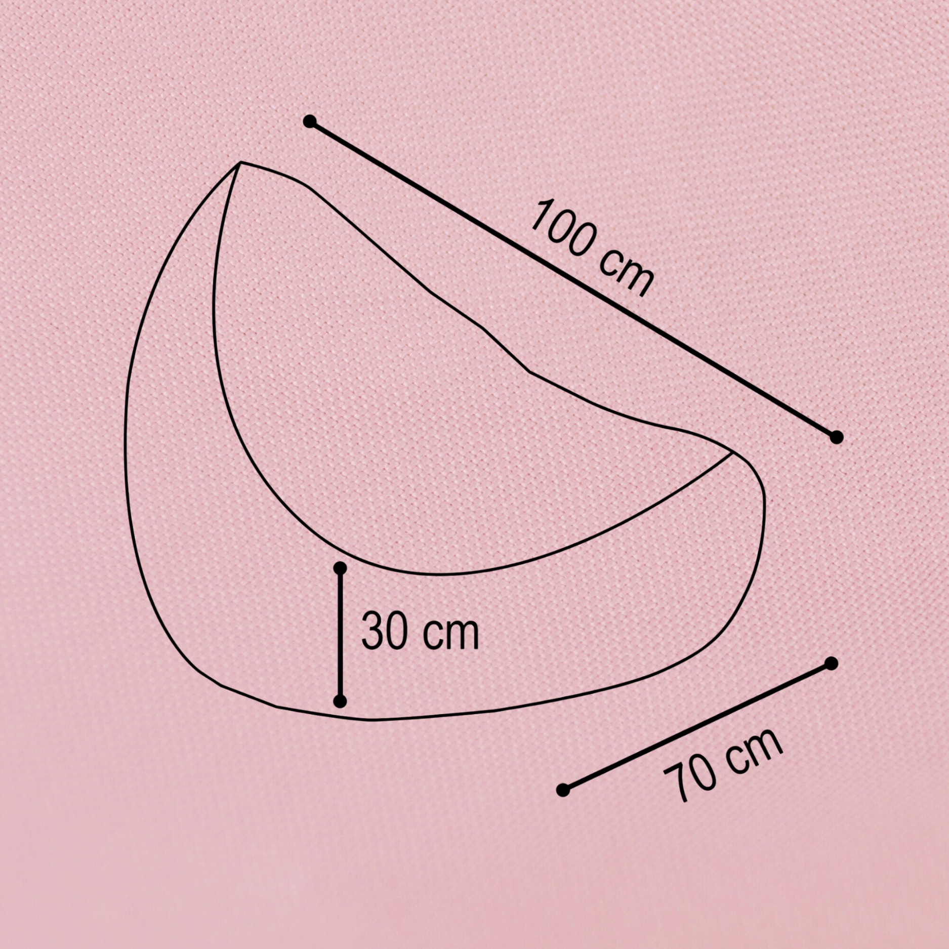 "Sunny Seat" Wasserfester Kinder-Sitzsack für drinnen & draußen