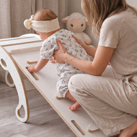 "Mini Rocker" 3in1, Wippe, Kletterbogen & Rutsche 75x39x40cm