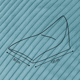 "Lazy Lounger" großer Sitzsack 120x80cm