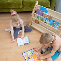 Montessori Bücherregal – Erweiterung für Kletterrahmen MOPITRI® & FIPITRI®