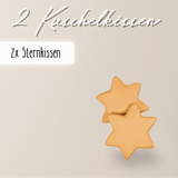 2er-Set Sternenkissen 40cm – 100% Baumwolle
