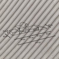 "Cordy Blocks" 4 Schaumstoff-Bauelemente