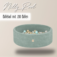 "Nilly Pool" Bällebad 90x30cm mit 200 Bällen