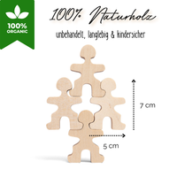 Flockmen® – Montessori Holzfiguren für kreatives Spielen