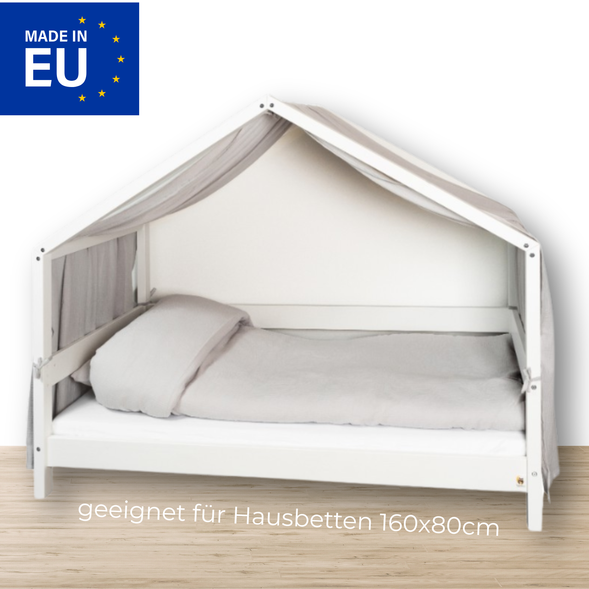 YappyMuslin - Hausbett-Vorhänge