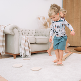 Montessori Balance-Trittsteine aus Holz