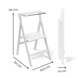 STEP’n’FOLD® – Faltbarer Montessori Lernturm mit verstellbarer Höhe