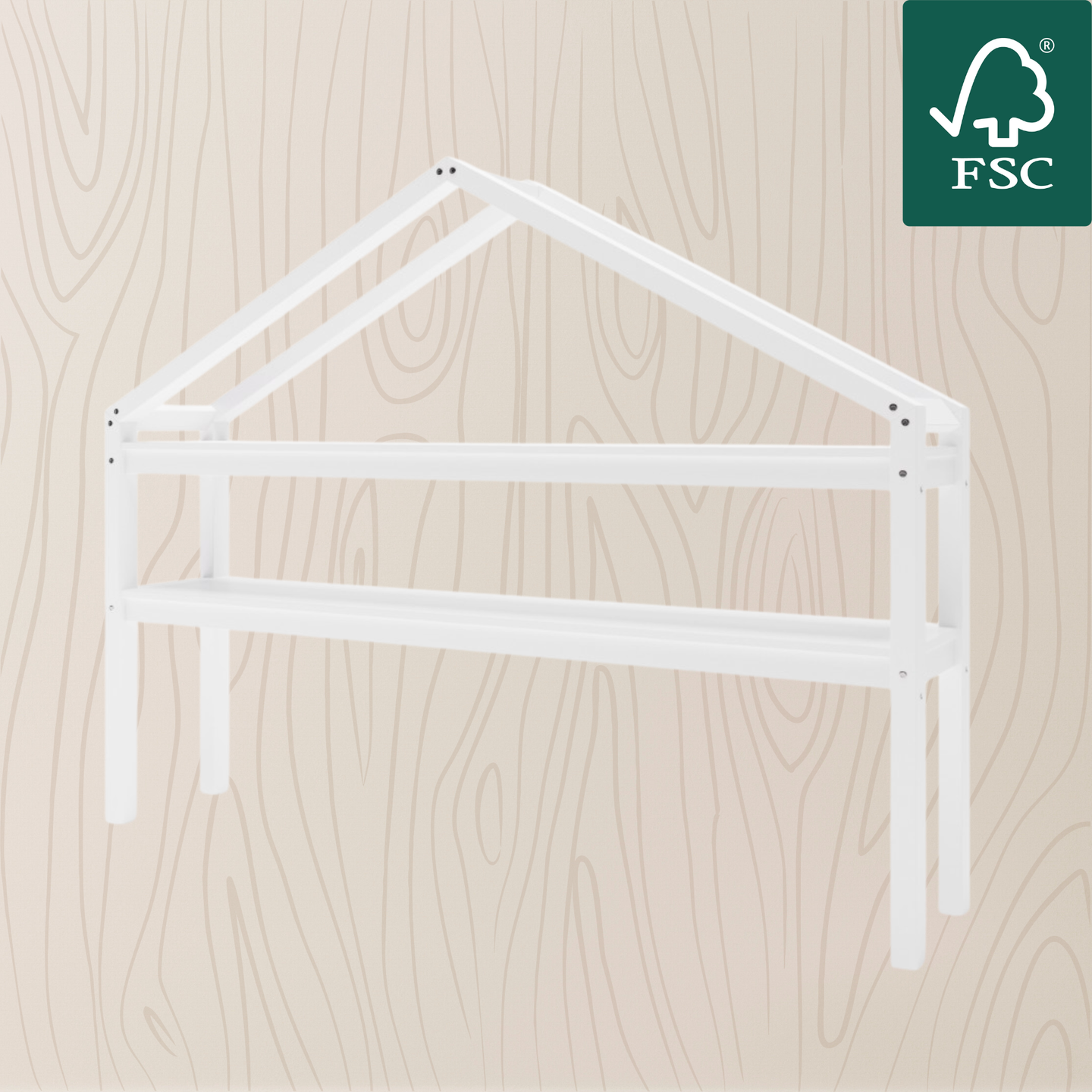 Yappy JUNIOR - Hausregal XL, passend zum JUNIOR Hausbett