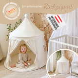 Play tent - breathable made of cotton &amp; hemp