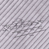 "Cordy Blocks" 4 Schaumstoff-Bauelemente
