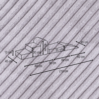 "Cordy Blocks" 4 Schaumstoff-Bauelemente