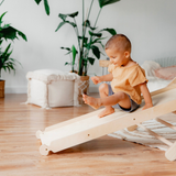 Rutsch- & Kletterrampe – Erweiterung für Klettergerüste & Spielwürfel