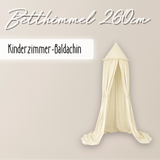 Kinderzimmer Baldachin 260cm – 100% Baumwolle