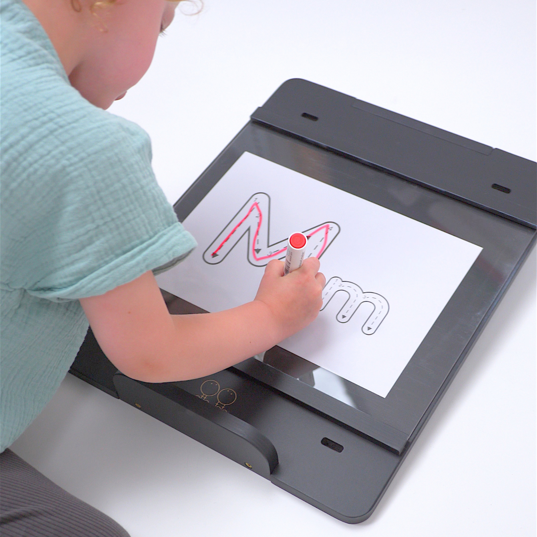 Zweiseitige Maltafel – kreatives Zusatzboard für Lerntürme & Kletterspielzeug