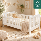 YappyTerra JUNIOR - Kinderbett 160×80 cm mit Rausfallschutz