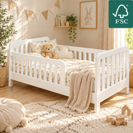YappyTerra JUNIOR - Kinderbett 160×80 cm mit Rausfallschutz
