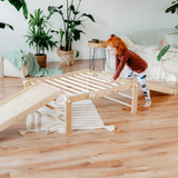 Rutsch- & Kletterrampe – Erweiterung für Klettergerüste & Spielwürfel