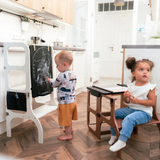 Zweiseitige Maltafel – kreatives Zusatzboard für Lerntürme & Kletterspielzeug