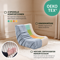 "Nilly Mooni" Ergonomischer Lounge-Sessel mit 4-Zonen-System
