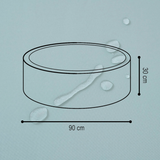 "Sunny Pool" wasserfestes Bällebad 90x30cm OHNE Bälle