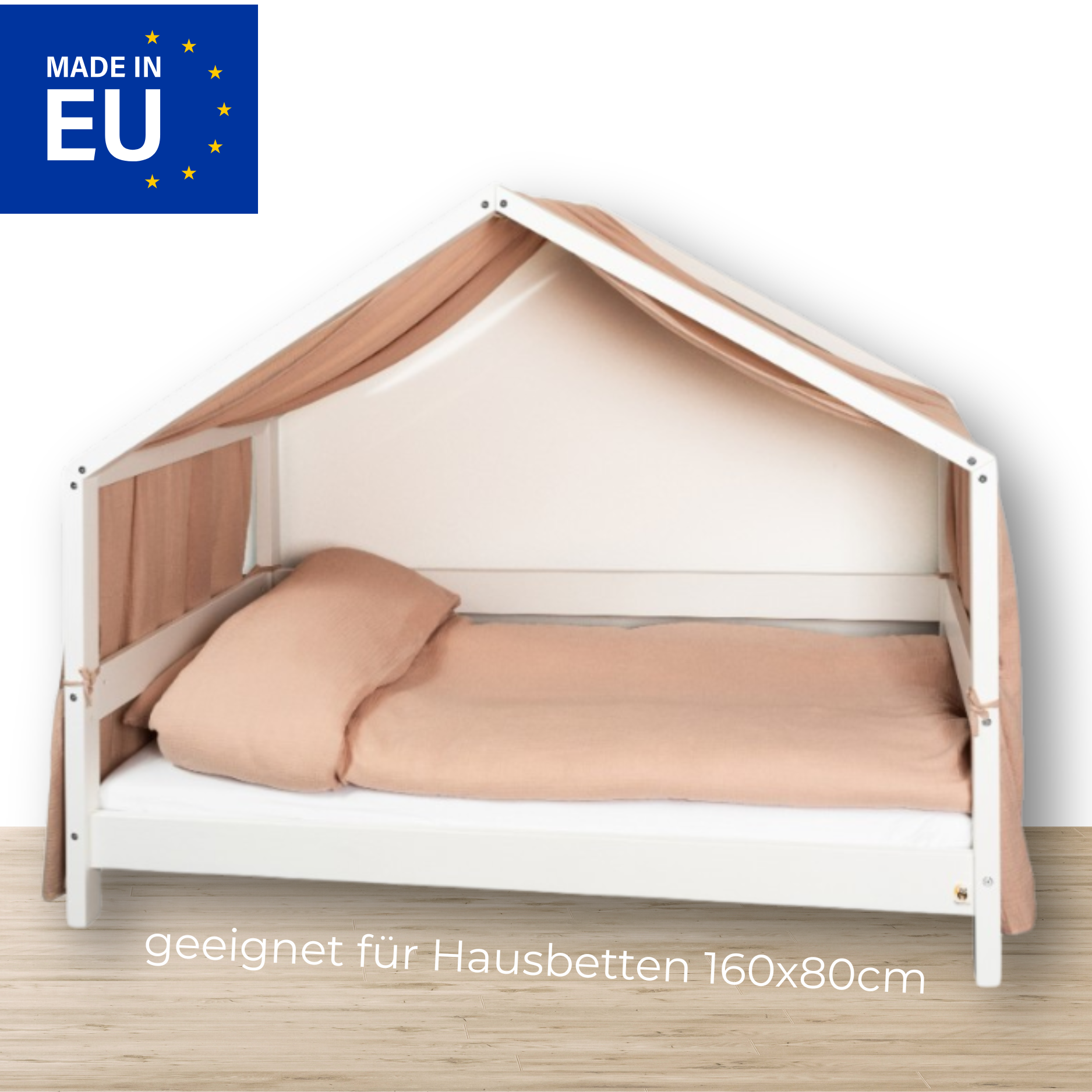 YappyMuslin - Hausbett-Vorhänge