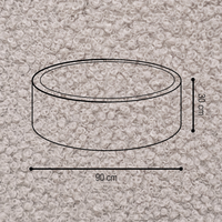 "Woolly Pool" Bällebad 90x30cm mit 200 Bällen