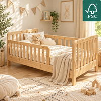 YappyTerra JUNIOR - Kinderbett 160×80 cm mit Rausfallschutz