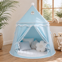 Play tent - breathable made of cotton &amp; hemp