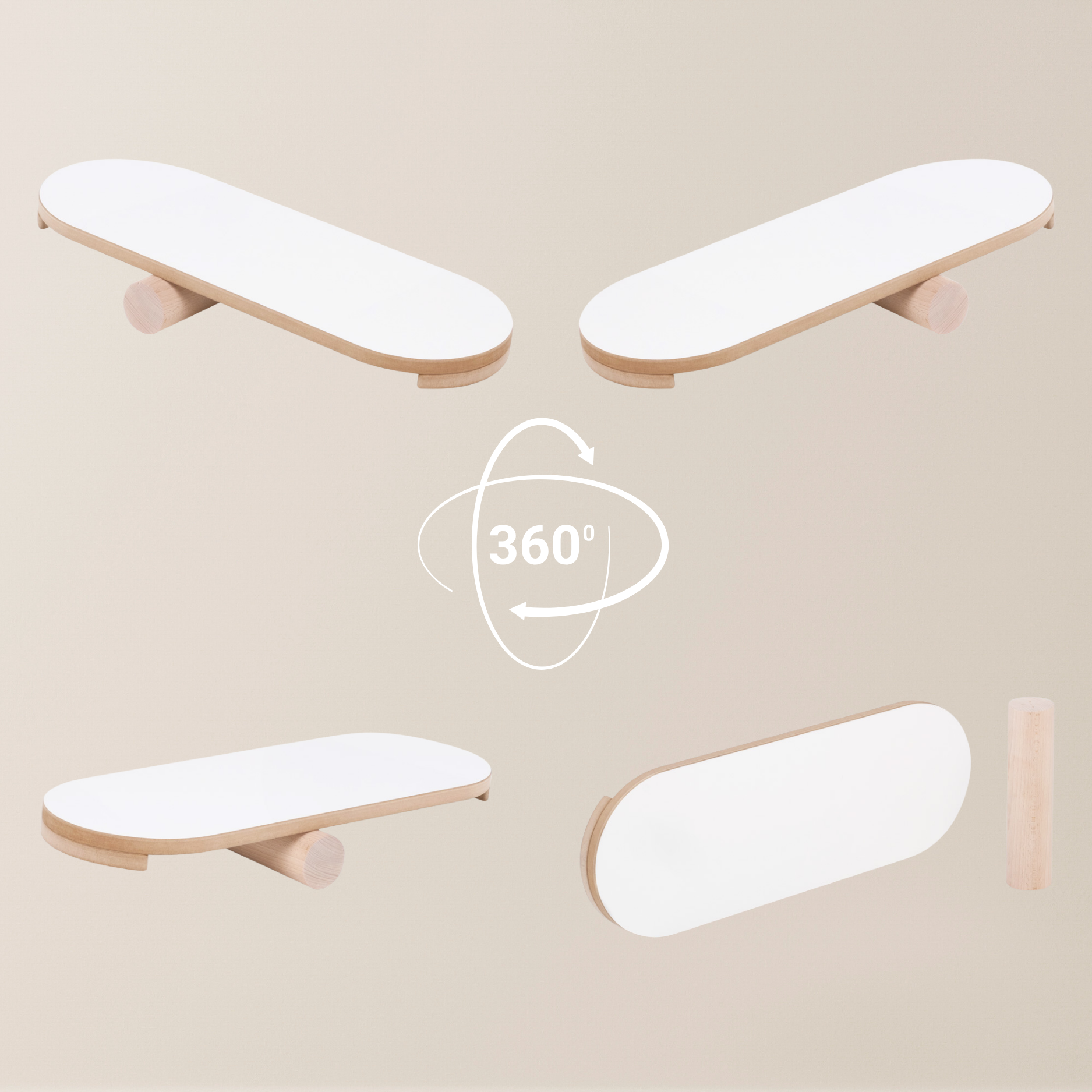 "Smart Balance" Balance Board für Kinder, Montessori Design