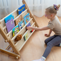 Montessori Bücherregal – Erweiterung für Kletterrahmen MOPITRI® & FIPITRI®