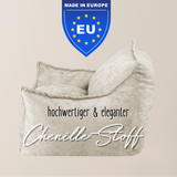 "Chenille Throne" bequemer Kinder-Relaxsessel 80x73x58cm