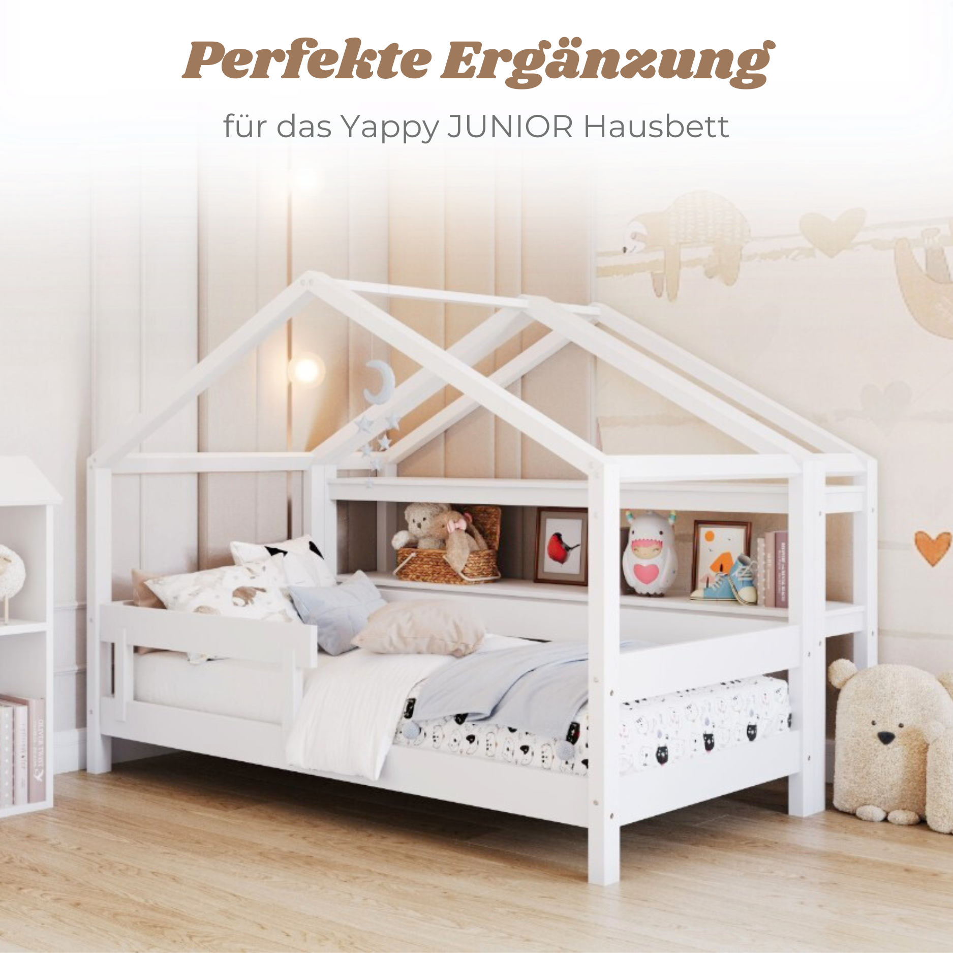 Yappy JUNIOR - Hausregal XL, passend zum JUNIOR Hausbett