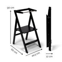 STEP’n’FOLD® – Faltbarer Montessori Lernturm mit verstellbarer Höhe